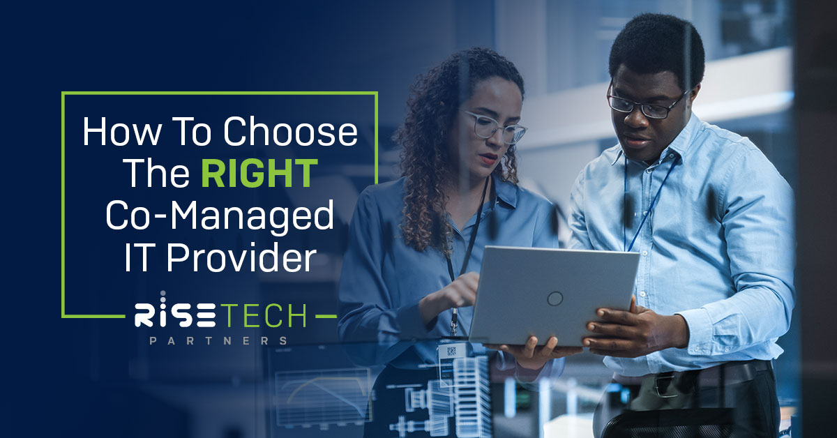 How to choose the right co-managed it provider